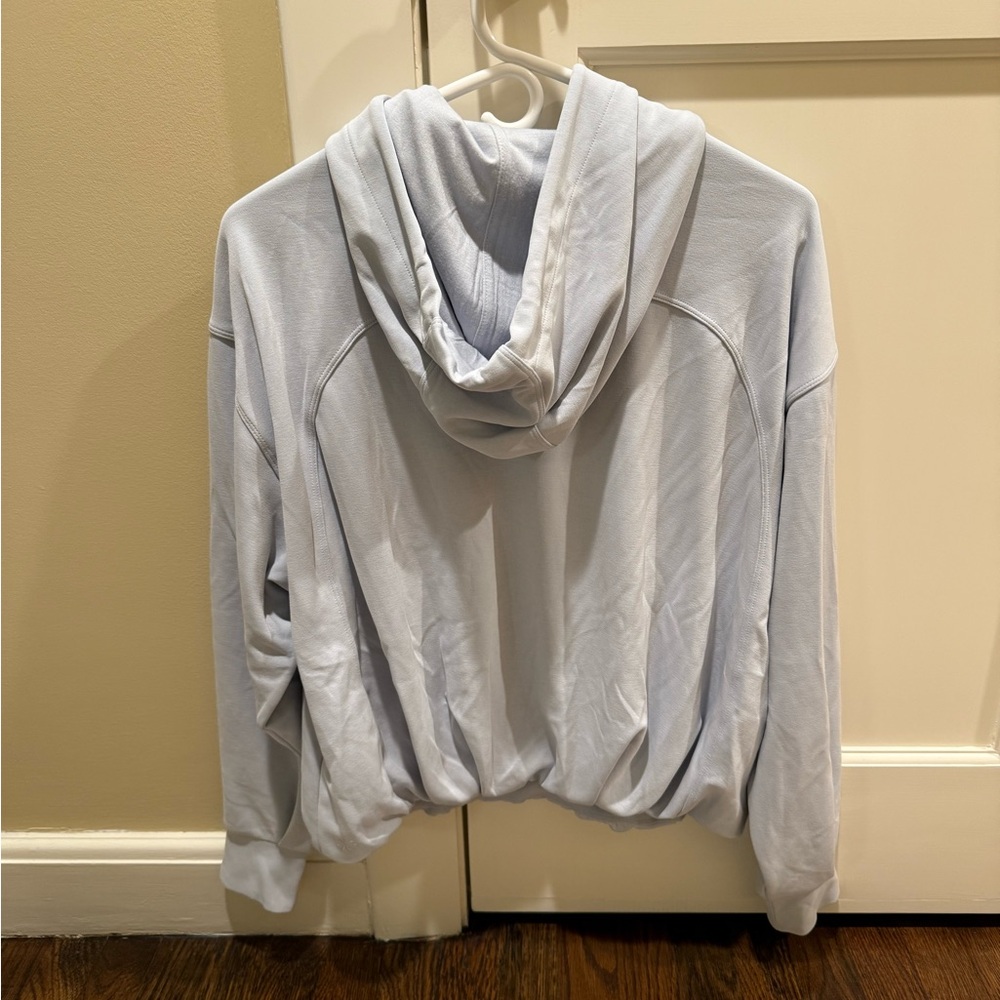 Athleta Sea Soft Bubble Light Blue Hoodie - Picture 3 of 3